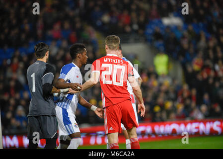 Wales v Panama, Cardiff City Stadium Stockfoto