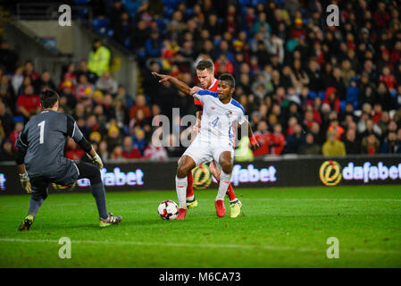 Wales v Panama, Cardiff City Stadium Stockfoto