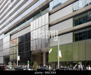 GSIX Shopping mall Komplex in der Ginza Stadtteil von Tokio, Japan Stockfoto