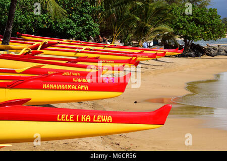 Ausleger in Kihei, Maui Stockfoto