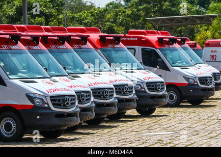 Sorocaba, Brasilien. 02 Mär, 2018. Benz Autohaus. Credit: Cadu Rolim/FotoArena/Alamy leben Nachrichten Stockfoto