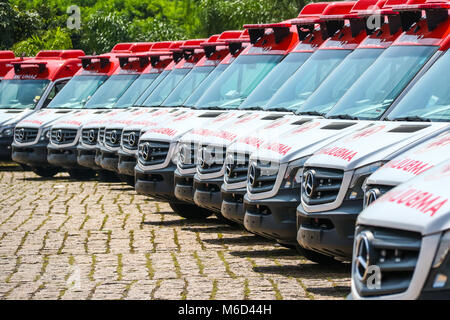 Sorocaba, Brasilien. 02 Mär, 2018. Benz Autohaus. Credit: Cadu Rolim/FotoArena/Alamy leben Nachrichten Stockfoto