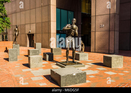 Die Bill Russell Legacy Project Boston, Massachusetts, USA Stockfoto