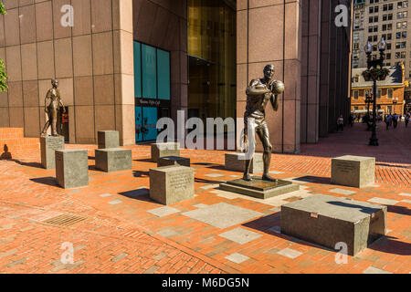 Die Bill Russell Legacy Project Boston, Massachusetts, USA Stockfoto