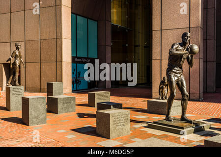 Die Bill Russell Legacy Project Boston, Massachusetts, USA Stockfoto