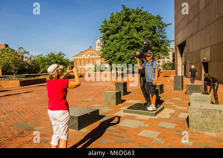 Die Bill Russell Legacy Project Boston, Massachusetts, USA Stockfoto