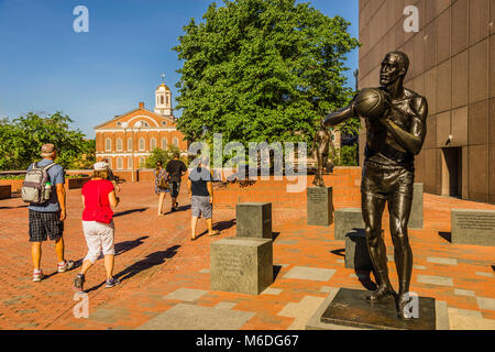 Die Bill Russell Legacy Project Boston, Massachusetts, USA Stockfoto