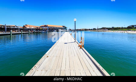 Sorrento Quay Hillarys Boat Harbour. Perth, Western Australia Stockfoto