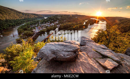 Anzeigen von Maryland Heights übersehen, 4. Juli 2014. Stockfoto