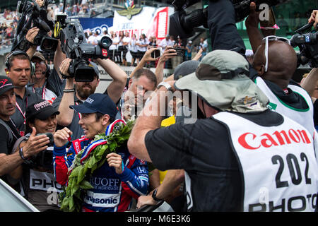 Indy 500 Bilder Stockfoto