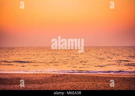 Strand und die tropischen Meer - Indien Stockfoto