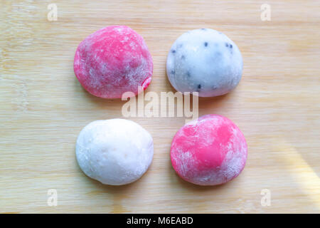 Mochi oder daifuku Mochi oder Japanischen Dessert Stockfoto