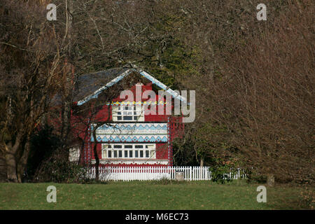 Swiss Cottage, Singleton Park, Swansea, Wales Stockfoto