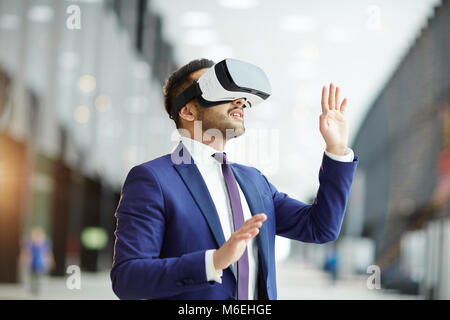 Virtuelle Bericht Stockfoto