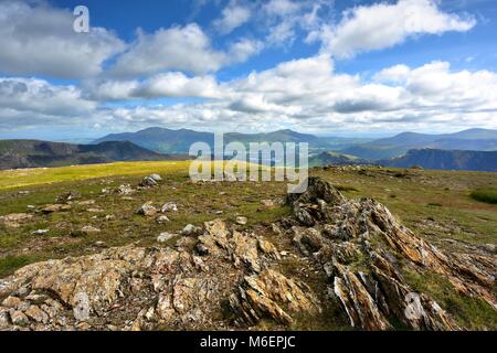 Skiddaw und blencathra von Robinson Stockfoto