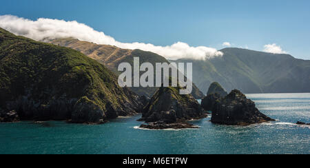 Interislander Fähre, Kochen Gerade, Neuseeland Stockfoto