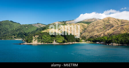 Interislander Fähre, Kochen Gerade, Neuseeland Stockfoto