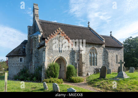 Der hl. Laurentius Kirche, Ingworth, Norfolk Stockfoto
