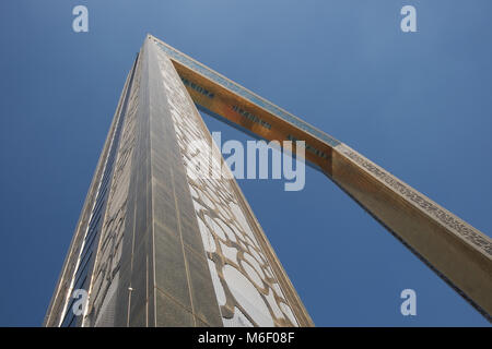 Dubai landmark Der Rahmen Stockfoto