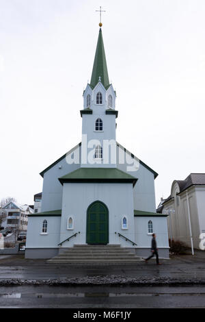 Reykjavik, der Hauptstadt Islands. Stockfoto