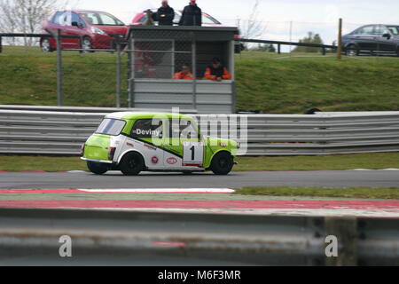 Mini 7 Snetterton Mai 2015 Stockfoto