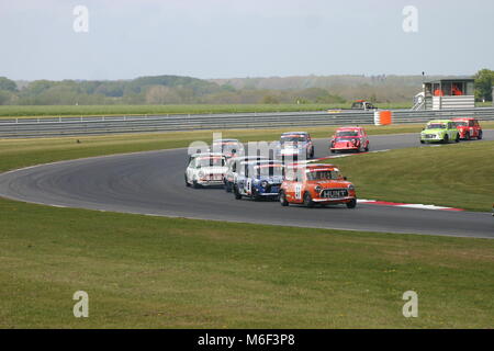 Mini 7 Snetterton Mai 2015 Stockfoto