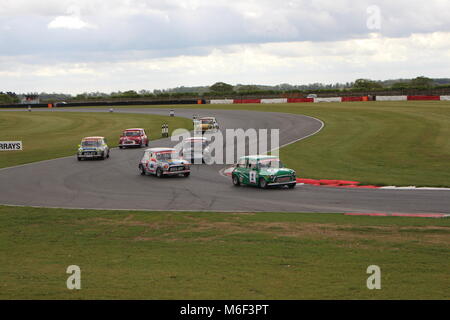 Mini 7 Snetterton Mai 2015 Stockfoto