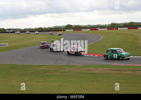 Mini 7 Snetterton Mai 2015 Stockfoto