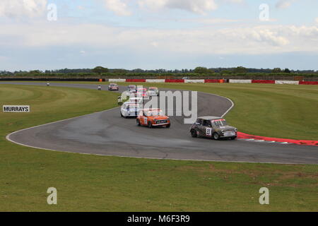 Mini 7 Snetterton Mai 2015 Stockfoto