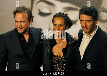 Berühmtheiten besuchen Openiing Nacht der Lumiere Film Festival, Lyon, Frankreich Stockfoto