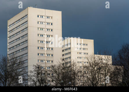 Tower Blocks im Zentrum von Birmingham, Birmingham, England, Europa Stockfoto