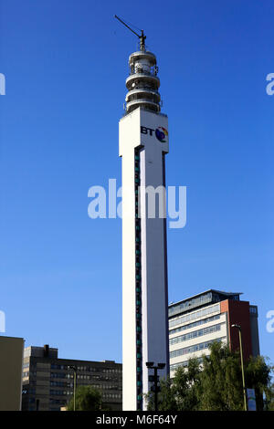 Der BT Tower, Birmingham, England, Europa Stockfoto