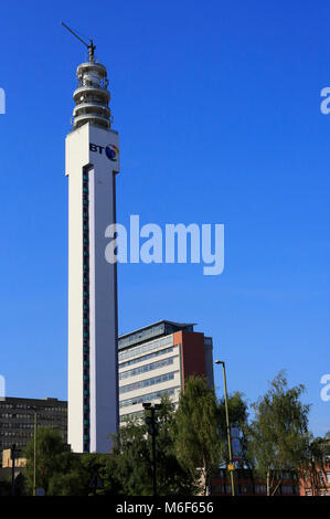 Der BT Tower, Birmingham, England, Europa Stockfoto