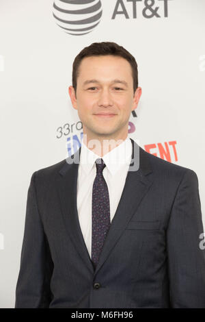 Santa Monica, USA. 03 Mär, 2018. Joseph Gordon-Levitt nimmt an den Independent Spirit Awards am 3. März in Santa Monica, Kalifornien 2018. Credit: Foto Access/Alamy leben Nachrichten Stockfoto
