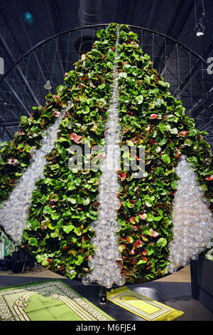 Philadelphia, PA, USA. 2 Mär, 2018. Wunder von Wasser an der Philadelphia 2018 Flower Show in der Philadelphia Convention Center in Philadelphia, Pa am 2. März 2018 Credit: Star Shooter / Medien Punch/Alamy leben Nachrichten Stockfoto