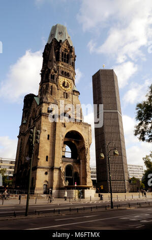 Kaiser-Wilhelm-Gedächtniskirche in Berlin, Deutschland Stockfoto