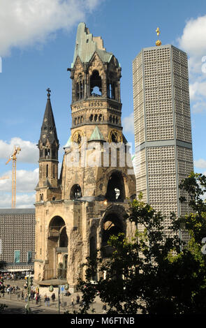 Kaiser-Wilhelm-Gedächtniskirche in Berlin, Deutschland Stockfoto