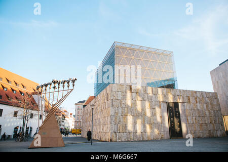 München, 29. Oktober 2017: Jüdisches Museum Gebäude Stockfoto