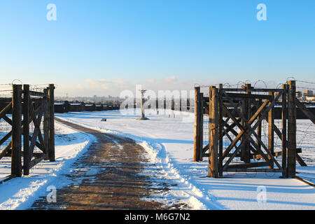 Kz-Gedenkstätte Majdanek in Lublin, Polen Stockfoto