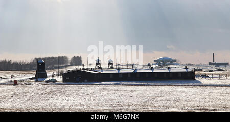 Kz-Gedenkstätte Majdanek in Lublin, Polen Stockfoto