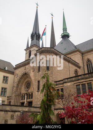 Cathedrale Notre-Dame du Luxembourg Stockfoto