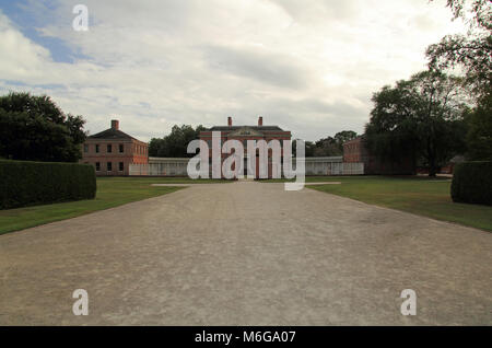 Tyron Palace war die offizielle Residenz und Verwaltungssitz der kolonialen Gouverneuren von North Carolina von 1770 bis 1775 Stockfoto