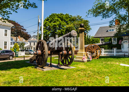 Cannon Square Stonington, Connecticut, USA Stockfoto