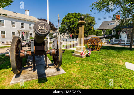 Cannon Square Stonington, Connecticut, USA Stockfoto