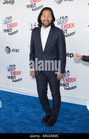 Santa Monica, USA. 02 Mär, 2018. Kogonada besucht die Independent Spirit Awards am 3. März in Santa Monica, Kalifornien 2018. Credit: Foto Access/Alamy leben Nachrichten Stockfoto