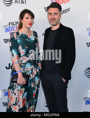 William Oldroyd nimmt an den 2018 Film Independent Spirit Awards am 3. März 2018 in Santa Monica, Kalifornien Quelle: Tsuni/USA/Alamy leben Nachrichten Stockfoto