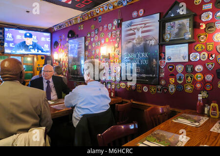 O'Hara's Restaurant und Pub ist eine beliebte Public House in Lower Manhattan, New York City, USA Stockfoto