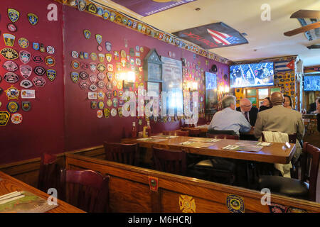 O'Hara's Restaurant und Pub ist eine beliebte Public House in Lower Manhattan, New York City, USA Stockfoto