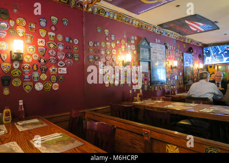 O'Hara's Restaurant und Pub ist eine beliebte Public House in Lower Manhattan, New York City, USA Stockfoto