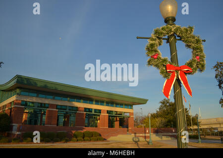 Downtown New Bern North Carolina Fein angezogen für die Weihnachtsfeiertage Stockfoto